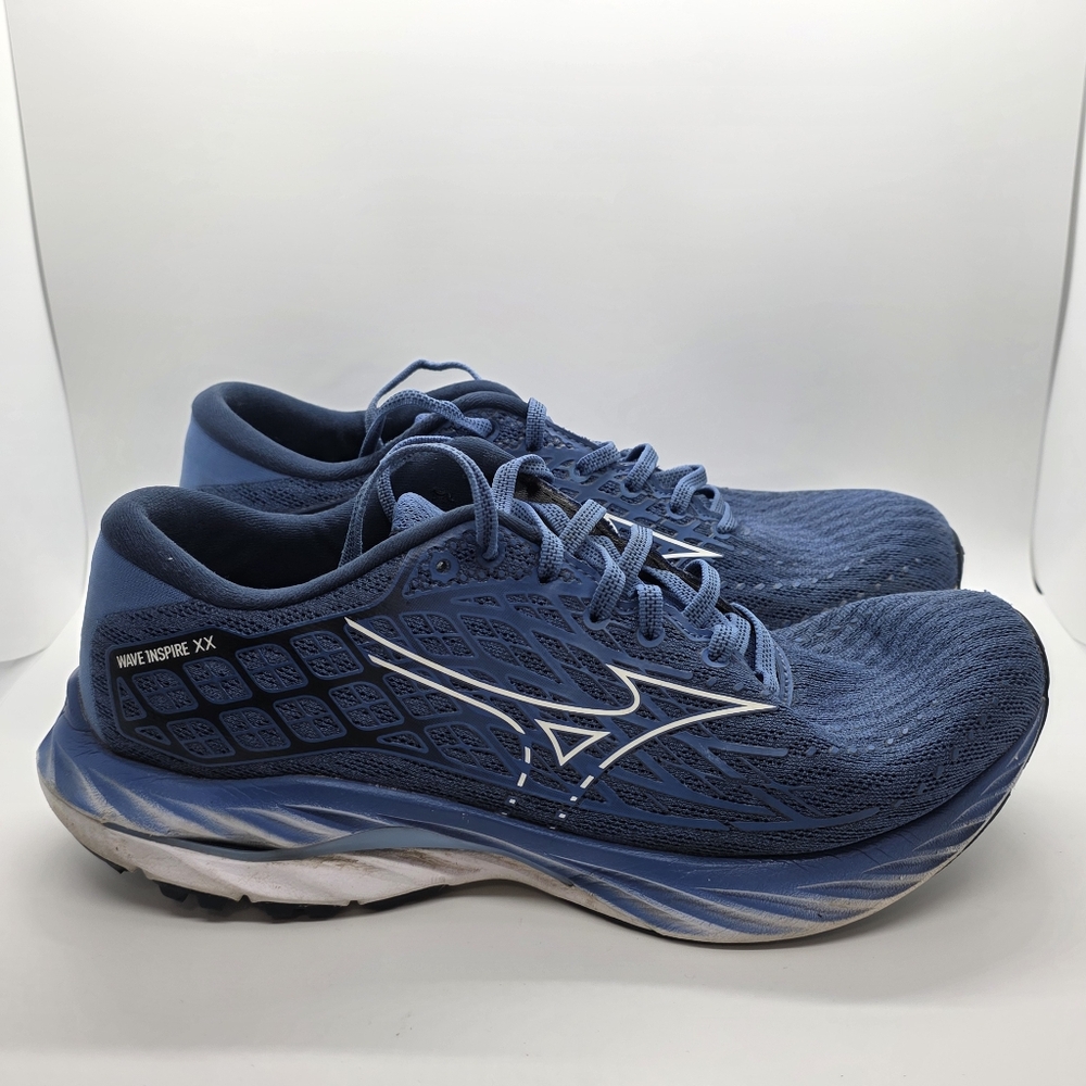 Mizuno Wave Inspire 20 Federal Blue White Men's Size‎ 9